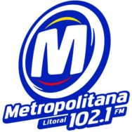 Metropolitana Litoral 102.1 FM Logo