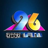Rádio 96 FM Bauru Logo